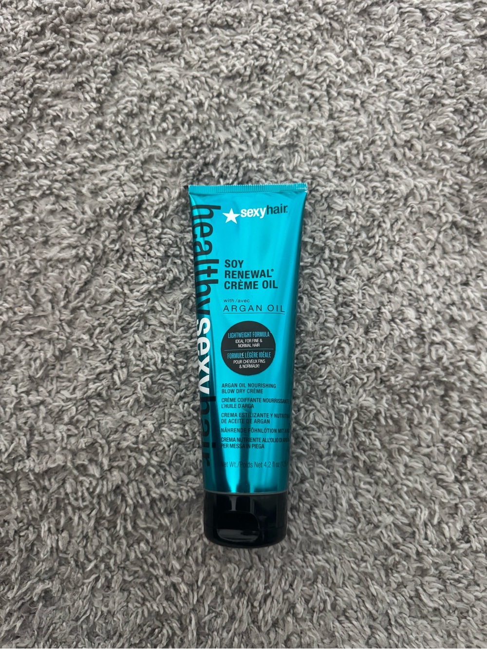 Sexy Hair Soy Renewal Crème Oil w/ Argan Oil Nourishing Blow Dry Crème 4.2oz